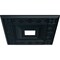Ekena Millwork Eris Ceiling Medallion (Fits Canopies up to 9 7/8"), 18"W x 18"H x 3 1/2"ID x 1 1/8"P, Night Shade CM18ERNSF - alternate 2